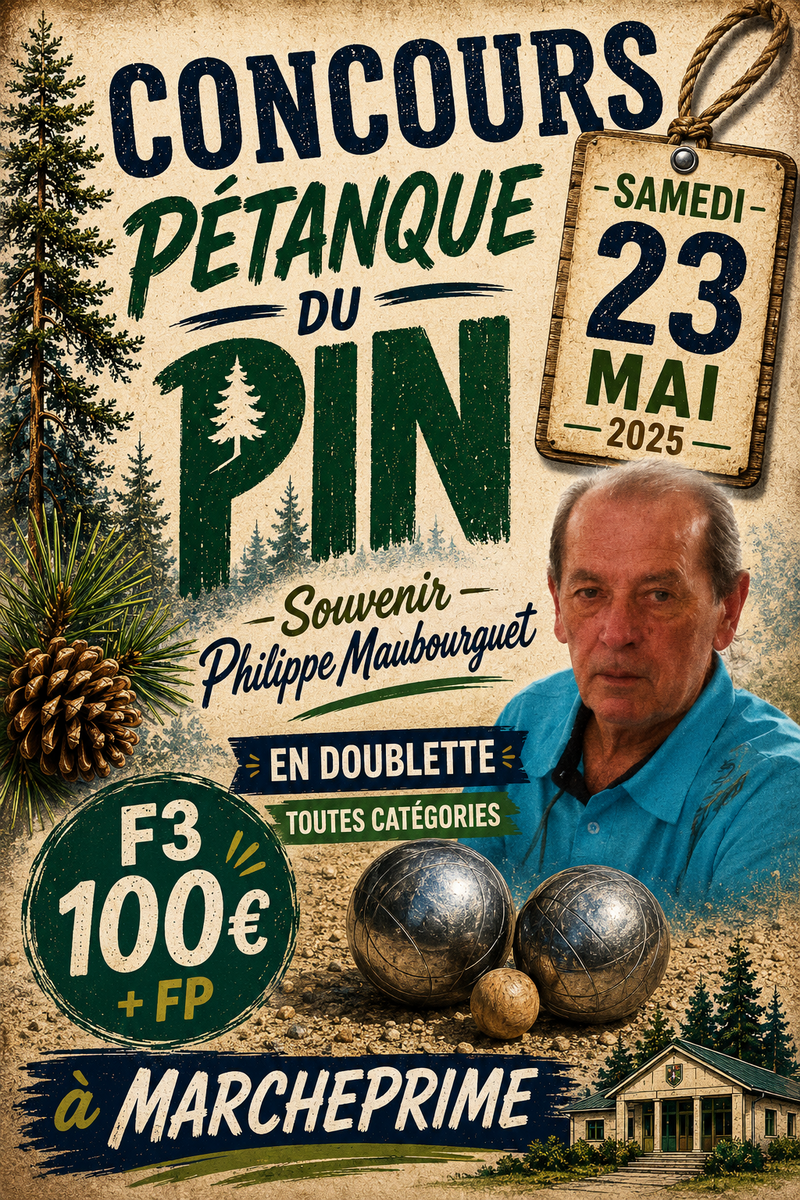 CONCOURS SAMEDI 23 MAI