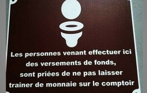 Propreté des WC du club