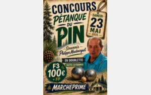 CONCOURS SAMEDI 23 MAI