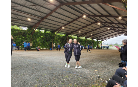 Qualification Doublette féminine Aquitaine pour aller au France