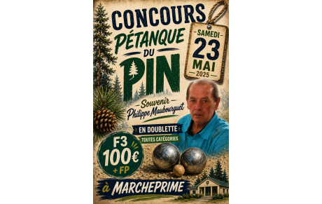 CONCOURS SAMEDI 23 MAI